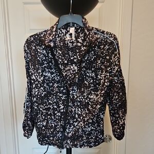 Black and White Patterned Jacket